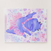 Prima Ballerina Hippo Jigzaag Puzzle Legpuzzel (Horizontaal)