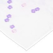 Prima Ballerina Hippo - Jouw naam toevoegen / teks Tafelkleed (Gekanteld)