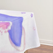 Prima Ballerina Hippo - Jouw naam toevoegen / teks Tafelkleed (Voorbeeld)