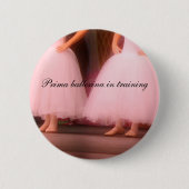 Prima ballerina in opleiding Button (Voorkant)