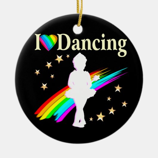  PRIMA BALLERINA KERAMISCH ORNAMENT (Voorkant)