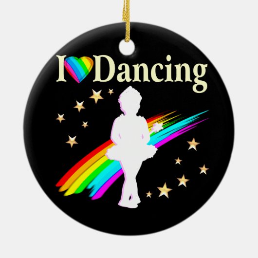  PRIMA BALLERINA KERAMISCH ORNAMENT (Achterkant)