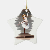 Prima Ballerina Keramisch Ornament (Rechts)