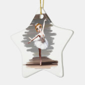 Prima Ballerina Keramisch Ornament (Links)
