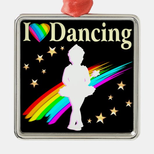  PRIMA BALLERINA METALEN ORNAMENT (Voorkant)