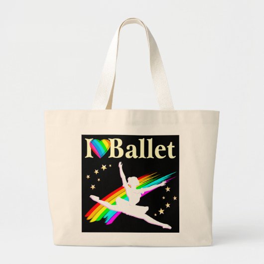  PRIMA BALLERINA ONTWERP GROTE TOTE BAG (Voorkant)