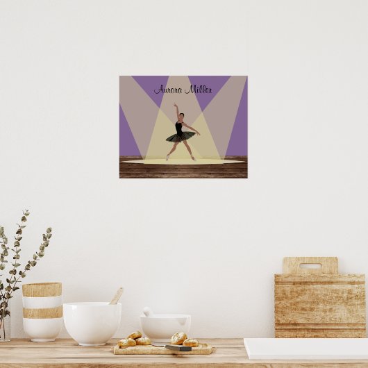 Prima Ballerina Poster (Keuken)