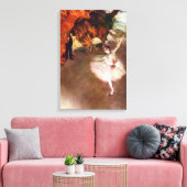 Prima Ballerina, Rosita Mauri by Edgar Degas Canvas Afdruk (Insitu (Woonkamer))