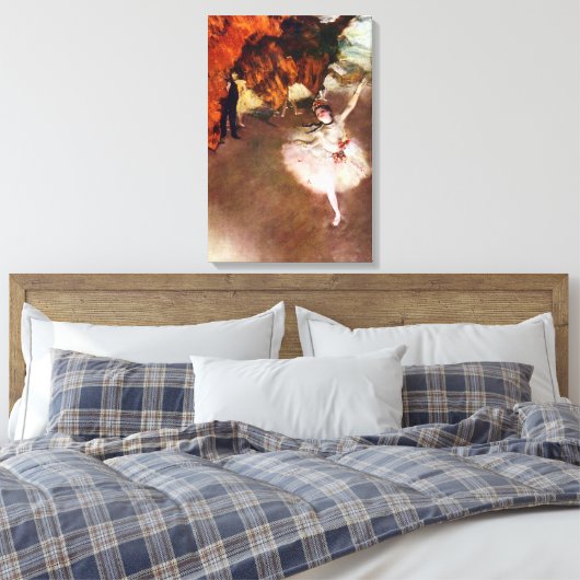 Prima Ballerina, Rosita Mauri by Edgar Degas Canvas Afdruk (Insitu (Slaapkamer))