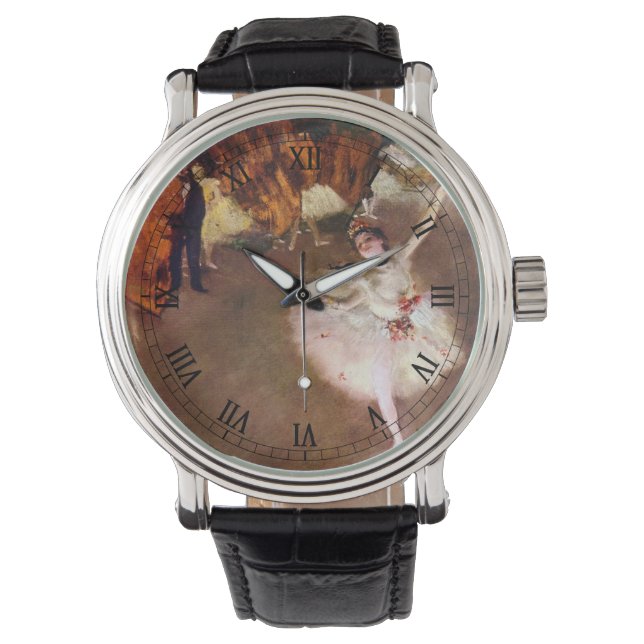 Prima Ballerina, Rosita Mauri by Edgar Degas Horloge (Voorkant)
