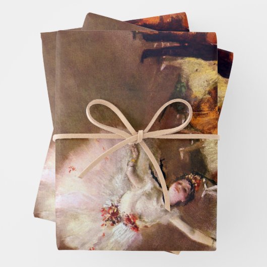 Prima Ballerina, Rosita Mauri by Edgar Degas Inpakpapier Vel (In situ)