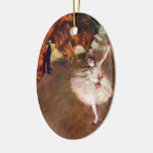 Prima Ballerina, Rosita Mauri by Edgar Degas Keramisch Ornament (Links)