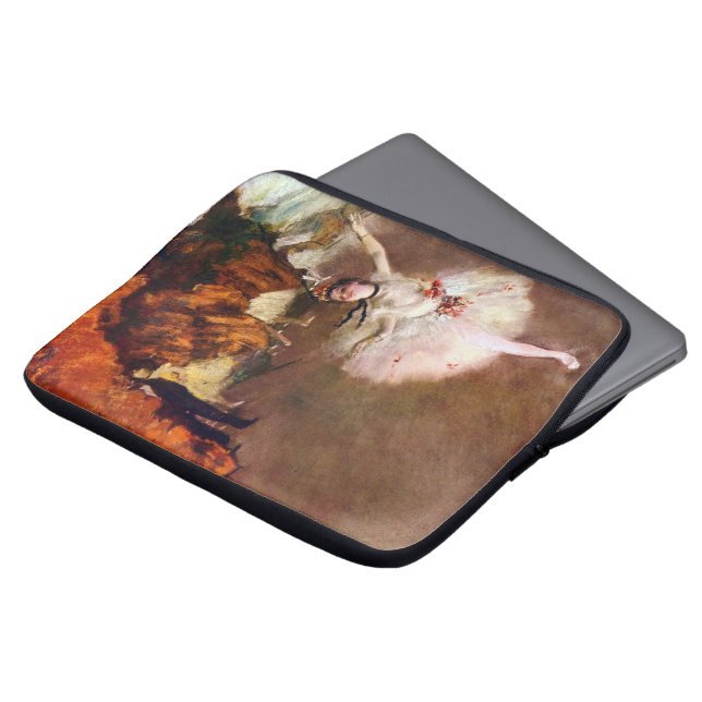 Prima Ballerina, Rosita Mauri by Edgar Degas Laptop Sleeve (Voorkant top)