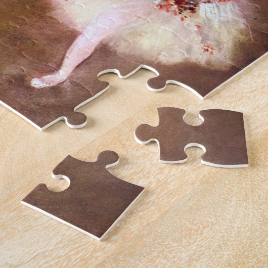 Prima Ballerina, Rosita Mauri by Edgar Degas Legpuzzel (Zijkant)