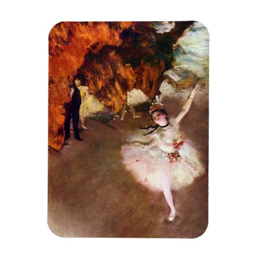 Prima Ballerina, Rosita Mauri by Edgar Degas Magneet (Verticaal)