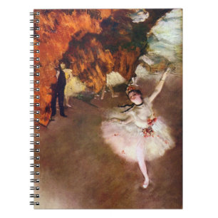Prima Ballerina, Rosita Mauri by Edgar Degas Notitieboek
