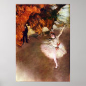 Prima Ballerina, Rosita Mauri by Edgar Degas Poster (Voorkant)