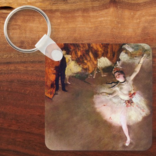 Prima Ballerina, Rosita Mauri by Edgar Degas Sleutelhanger (Voorkant)