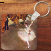 Prima Ballerina, Rosita Mauri by Edgar Degas Sleutelhanger (Achterkant)