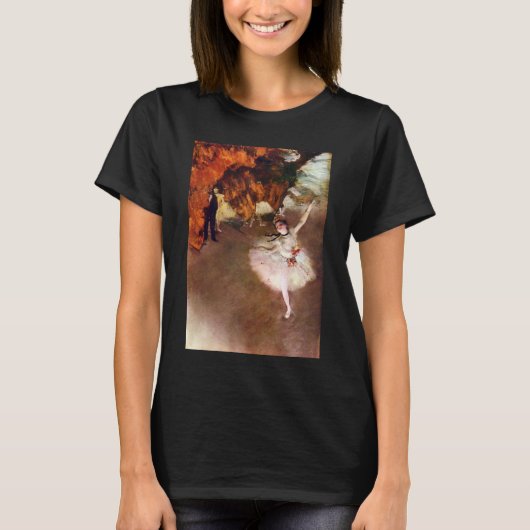 Prima Ballerina, Rosita Mauri by Edgar Degas T-shirt (Voorkant)