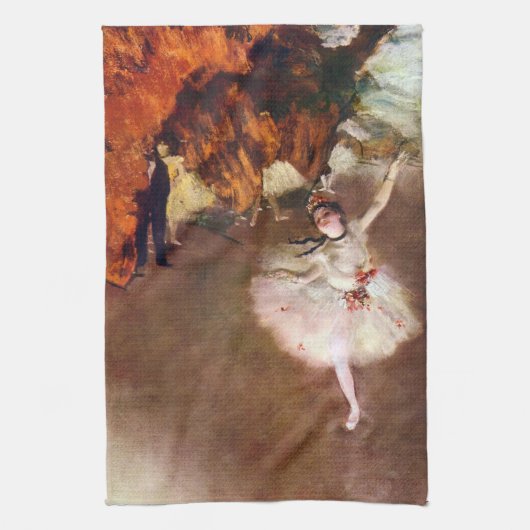 Prima Ballerina, Rosita Mauri by Edgar Degas Theedoek (Verticaal)
