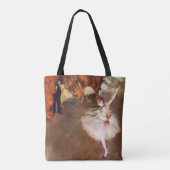 Prima Ballerina, Rosita Mauri by Edgar Degas Tote Bag (Achterkant)