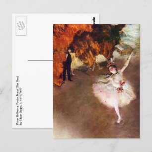 Prima Ballerina, Rosita Mauri door Edgar Degas Briefkaart
