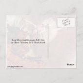 Prima Ballerina (Rosita Mauri) van Edgar Degas Briefkaart (Achterkant)