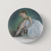 Prima Ballerina Round Button (Voorkant)