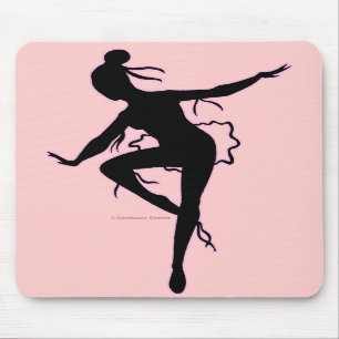 Prima Ballerina Silhouette Mousepad Muismat