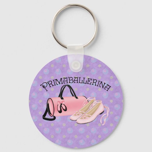 Prima Ballerina Sleutelhanger (Voorkant)