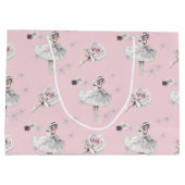 Prima Ballerina Swan en Rozen Groot Cadeauzakje (Achterkant)