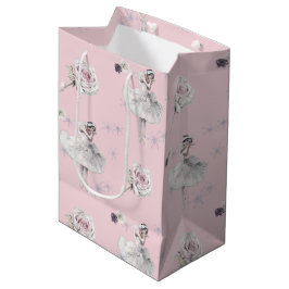 Prima Ballerina Swan en Rozen Medium Cadeauzakje