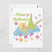 Prima Ballerina Tshirts en Gifts Briefkaart (Voorkant / Achterkant)