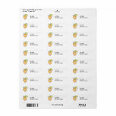 prima donna karakter etiket (Full Sheet)