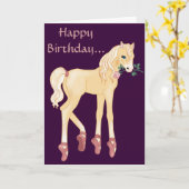 Prima Donna Palomino Kaart (Gele Bloem)