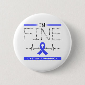 Prima Dystonia Warrior Ronde Button 5,7 Cm