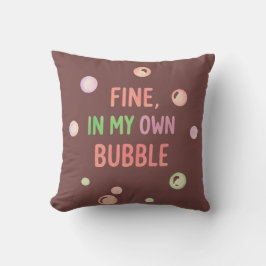 Prima, In Mijn Eigen Bubbel - Pastel Bubbel Kussen