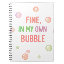 Prima, In Mijn Eigen Bubbel - Pastelbubbel Notitieboek