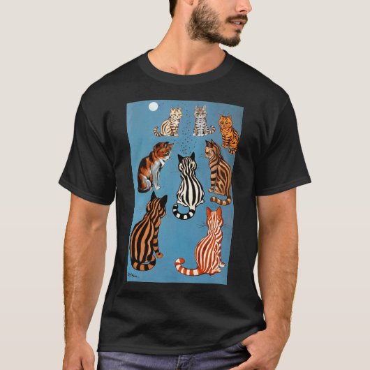 Primadonna van The Night, Louis Wain T-shirt (Voorkant)