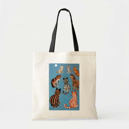 Primadonna van The Night, Louis Wain Tote Bag (Voorkant)