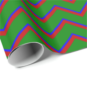 Primair 16-Gift Wrapping Paper met kleuren-CHEVRON Cadeaupapier