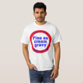 Primair als roomjus t-shirt (Voorkant volledig)