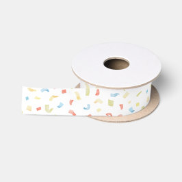 Primair Confetti Satin Ribbon Satijnen Lint