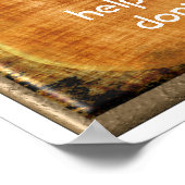 Primair doel - Kunstafdrukken ~Dalai Lama quote~ Poster (Hoek)