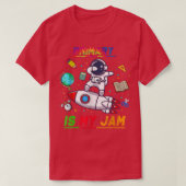Primair is mijn Jam Astronaut Terug naar de school T-shirt (Design voorkant)