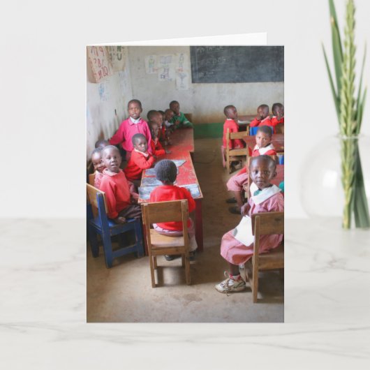 Primair klaslokaal kaart (Voorkant)