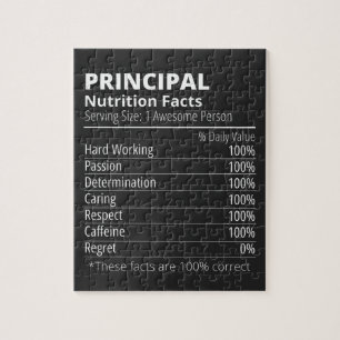 Primair Nutrition Facts Funny Legpuzzel