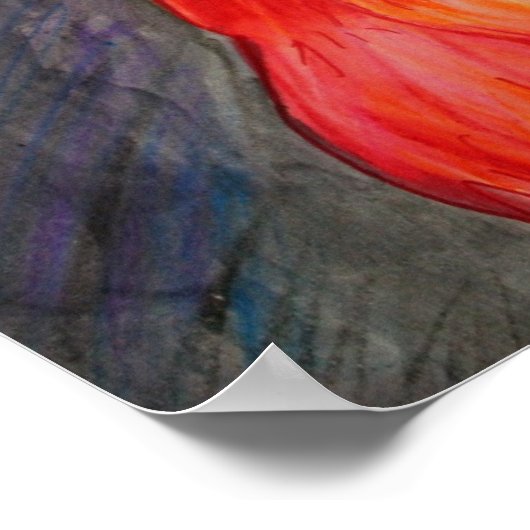 Primair rood poster (Hoek)