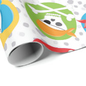 Primair thematisch verpakkingspapier voor patronen cadeaupapier (Rol Hoek)